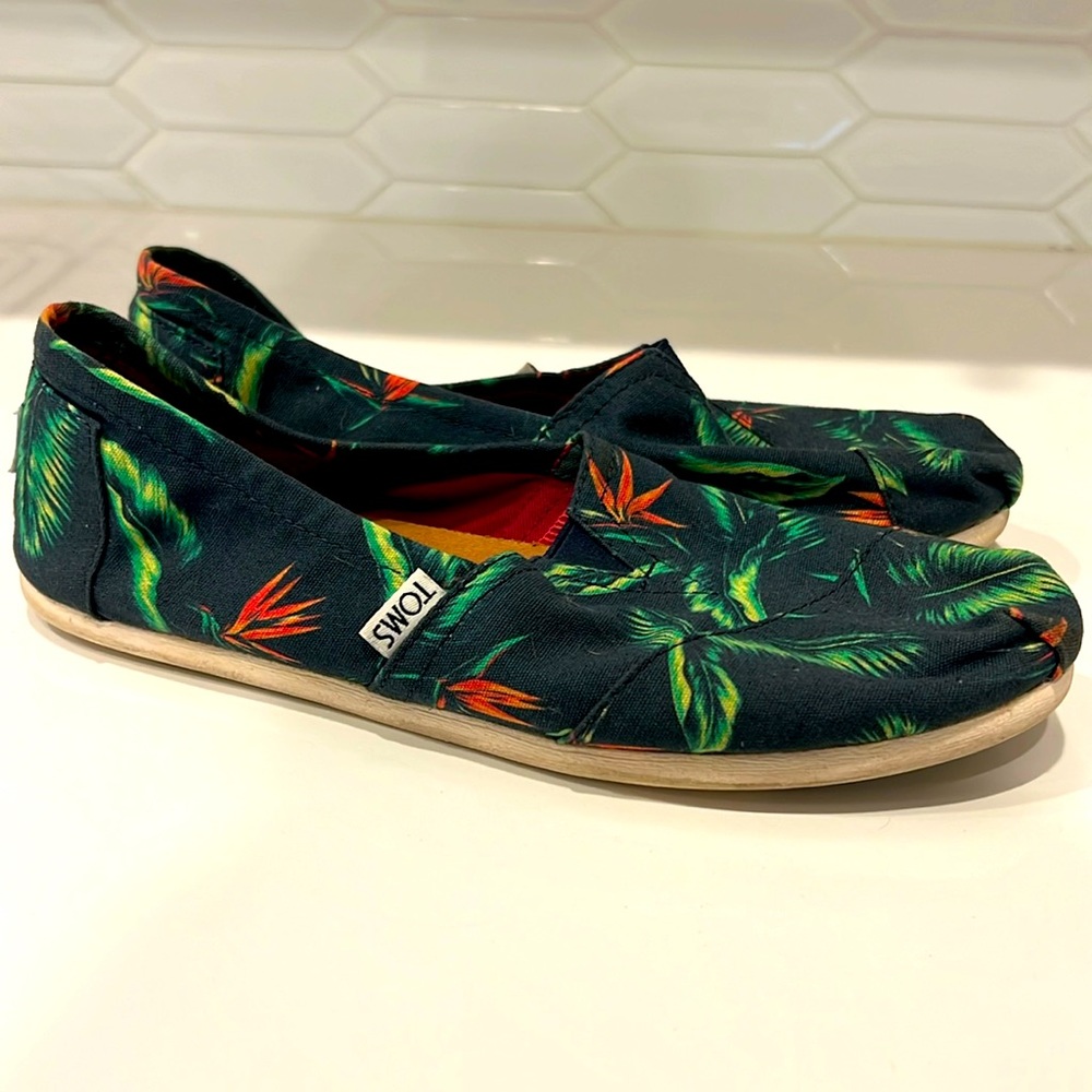 Toms Palm Slip Ons